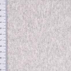 Strickschlauch Bündchenstoff gerippt ecru meliert 35cm Breite