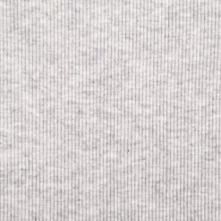 Strickschlauch Bündchenstoff gerippt ecru meliert 35cm Breite