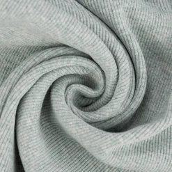 Strickschlauch Bündchenstoff gerippt grün meliert 35cm Breite