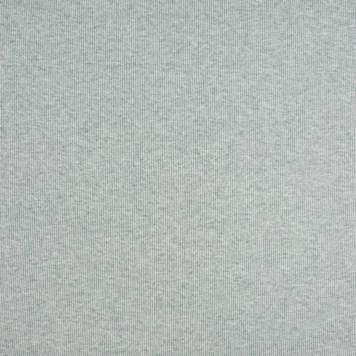 Strickschlauch Bündchenstoff gerippt grün meliert 35cm Breite