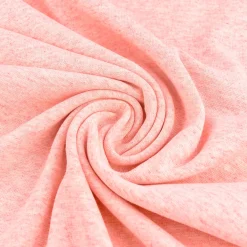 Strickschlauch Bündchenstoff fein rosa meliert 37cm Breite