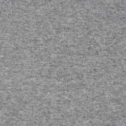 Strickschlauch Bündchenstoff Recycling einfarbig hellgrau meliert 35cm Breite