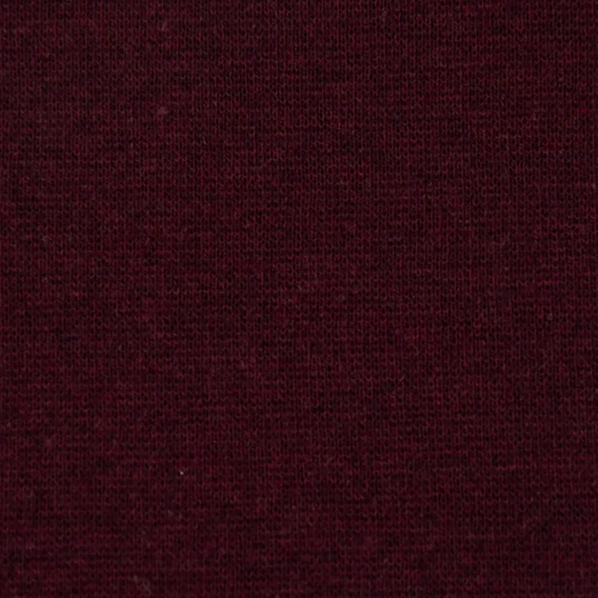 Strickschlauch Bündchenstoff Recycling einfarbig weinrot meliert 35cm Breite