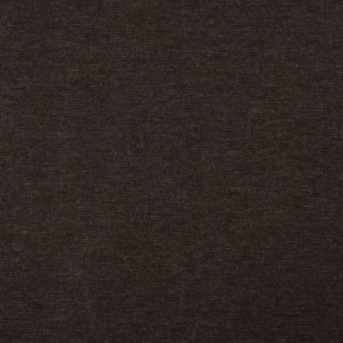 Strickschlauch Bündchenstoff Melange dunkelbraun 33cm Breite