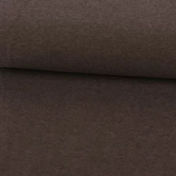 Strickschlauch Bündchenstoff Melange dunkelbraun 33cm Breite