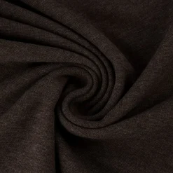 Strickschlauch Bündchenstoff Melange dunkelbraun 33cm Breite