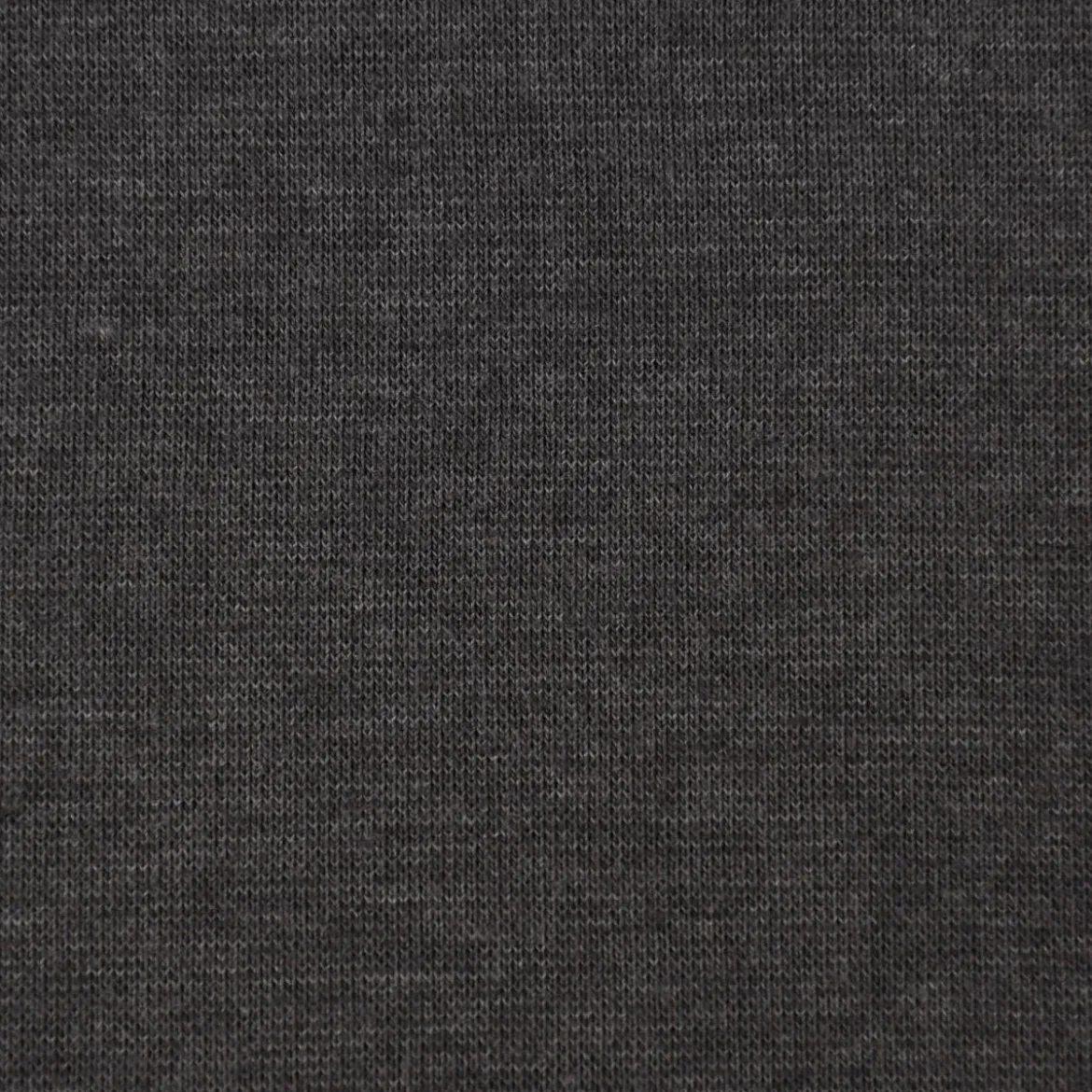 Strickschlauch Bündchenstoff Melange dunkelgrau 33cm Breite