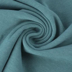 Strickschlauch Bündchenstoff Melange aqua 33cm Breite