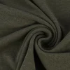 Strickschlauch Bündchenstoff Melange khaki 33cm Breite