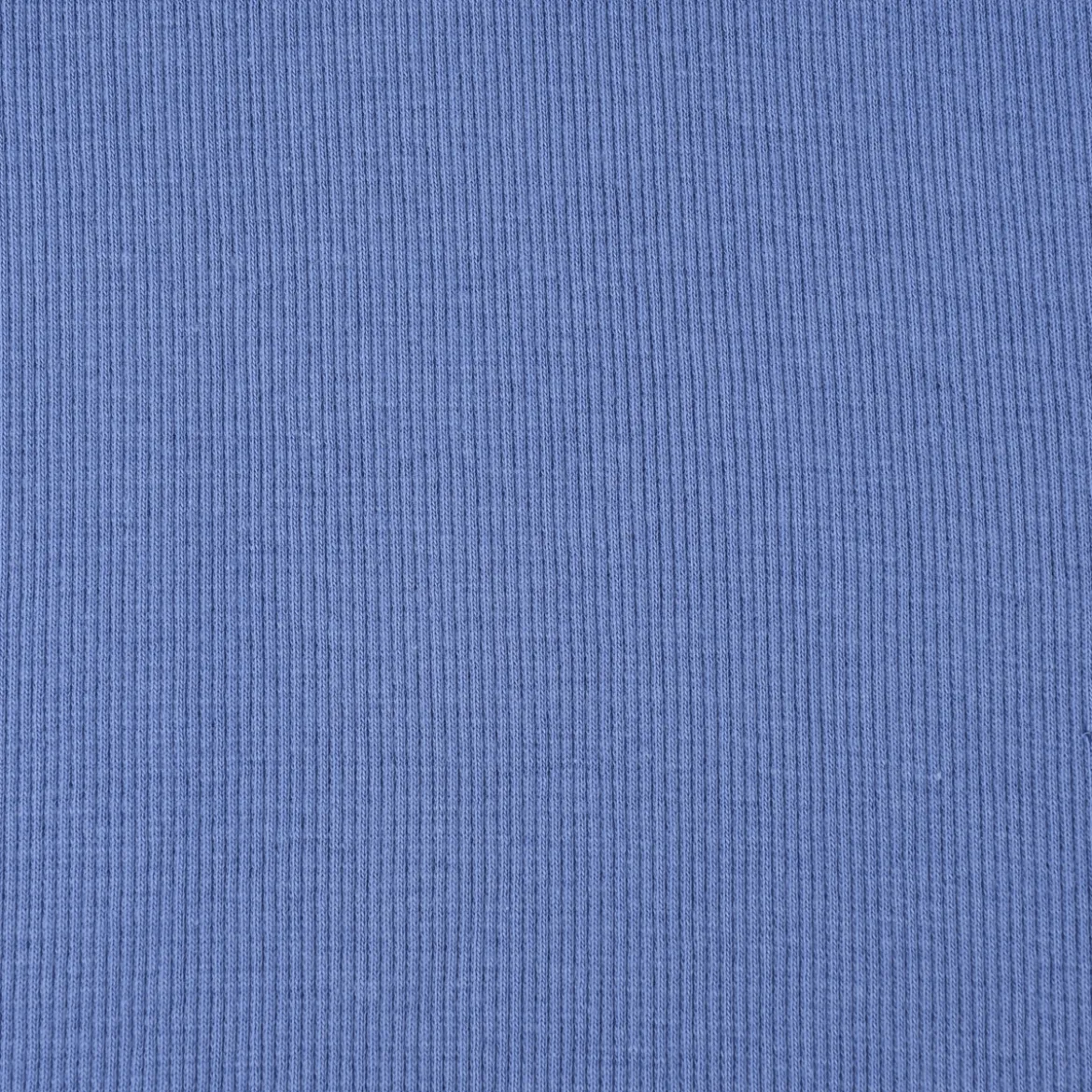 Strickschlauch Bündchenstoff grob mittelblau 27cm Breite