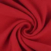 Strickschlauch Bündchenstoff grob rot 27cm Breite