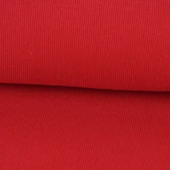 Strickschlauch Bündchenstoff grob rot 27cm Breite