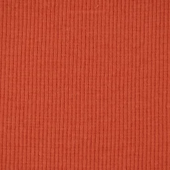Strickschlauch Bündchenstoff grob orange 27cm Breite