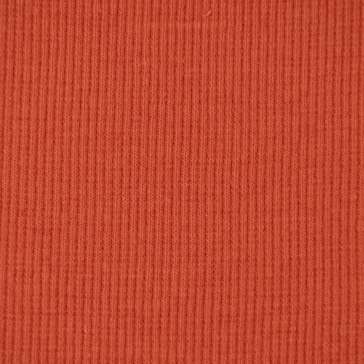 Strickschlauch Bündchenstoff grob orange 27cm Breite