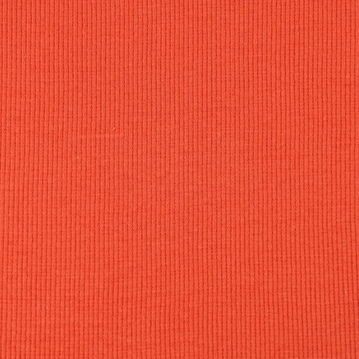 Strickschlauch Bündchenstoff grob orange 27cm Breite
