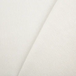 Strickstoff aus 100% Baumwolle in Wollweiß 135cm Breite