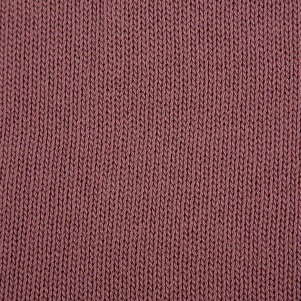 Strickstoff aus 100% Baumwolle in Mauve 135cm Breite