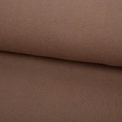 Strickstoff aus 100% Baumwolle in Taupe 135cm Breite