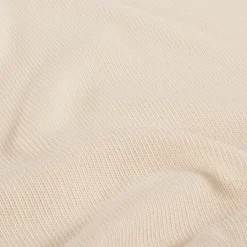 Strickstoff aus 100% Baumwolle in Ivory 135cm Breite