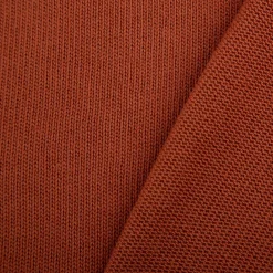 Strickstoff aus 100% Baumwolle in Rost 135cm Breite