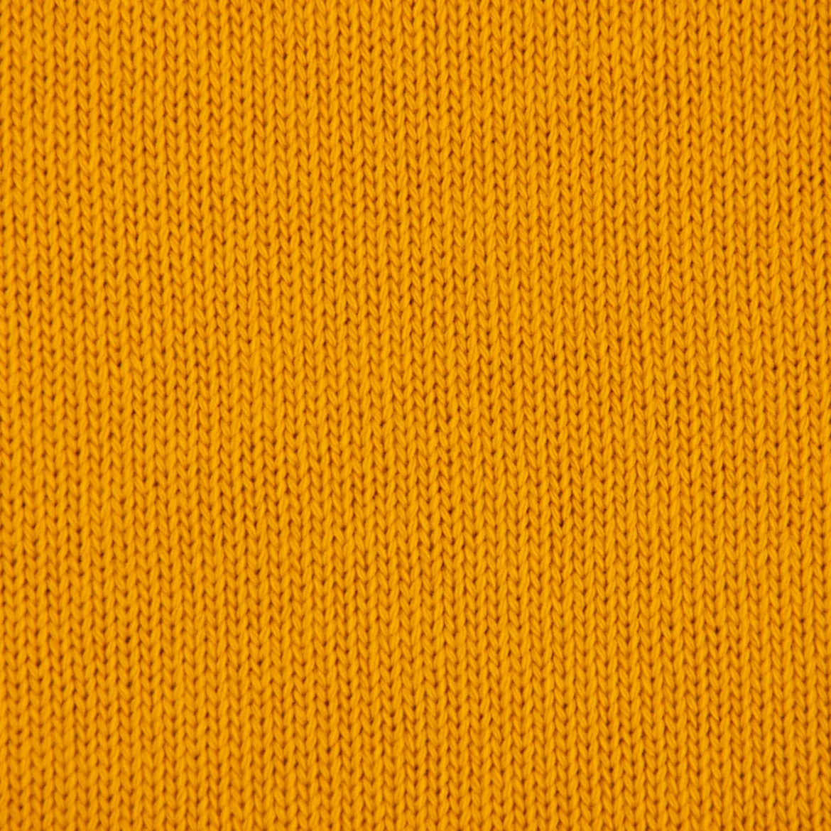Strickstoff Baumwollstrick Bekleidungsstoff ocker 1,60m Breite