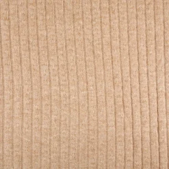 Strickstoff beige mit silberfarbigen Glitzereffekten 330g/qm 138cm Breite