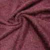 Strickstoff Bounclette beere schwarz