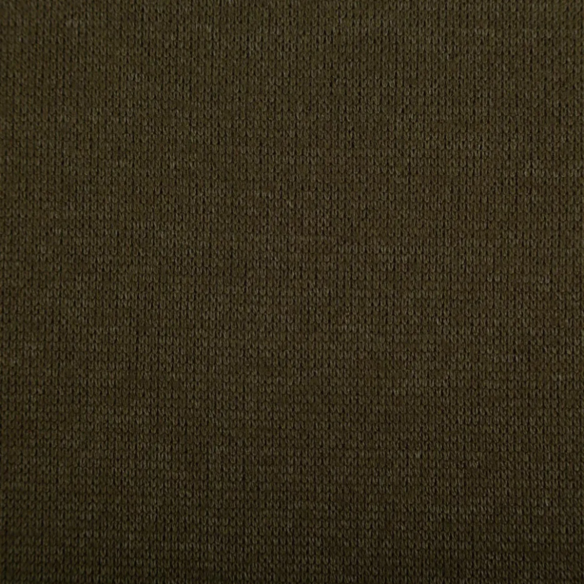 Strickstoff Heavy Knit gebürstet mit Viskose khakigrün meliert 1,50m Breite
