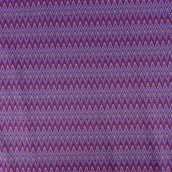 Strickstoff Jacquard Chevron ZickZack fein violett rosa 1,48m Breite