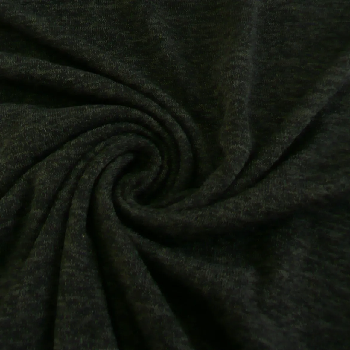 Strickstoff schwarz meliert 1,50m Breite