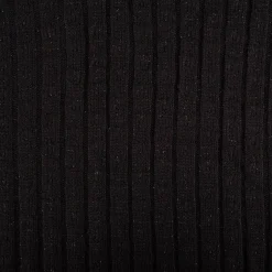 Strickstoff schwarz mit silberfarbigen Glitzereffekten 330g/qm 138cm Breite
