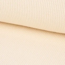 Strickstoff Viskosestrick SOFT WAFFLE kuschelweich einfarbig ecru 1,4m Breite