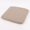 Stuhlkissen Sitzkissen NORWEGEN caramel braun meliert 40x40x3cm