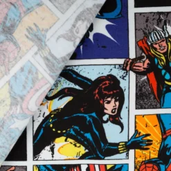 Superhelden Marvel Jersey Stoff Baumwolle Marvel Comics bunt 1,50m Breite