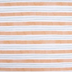Sweatstoff Digitaldruck STRIPES Streifen weiß braun hellblau 1,45m Breite