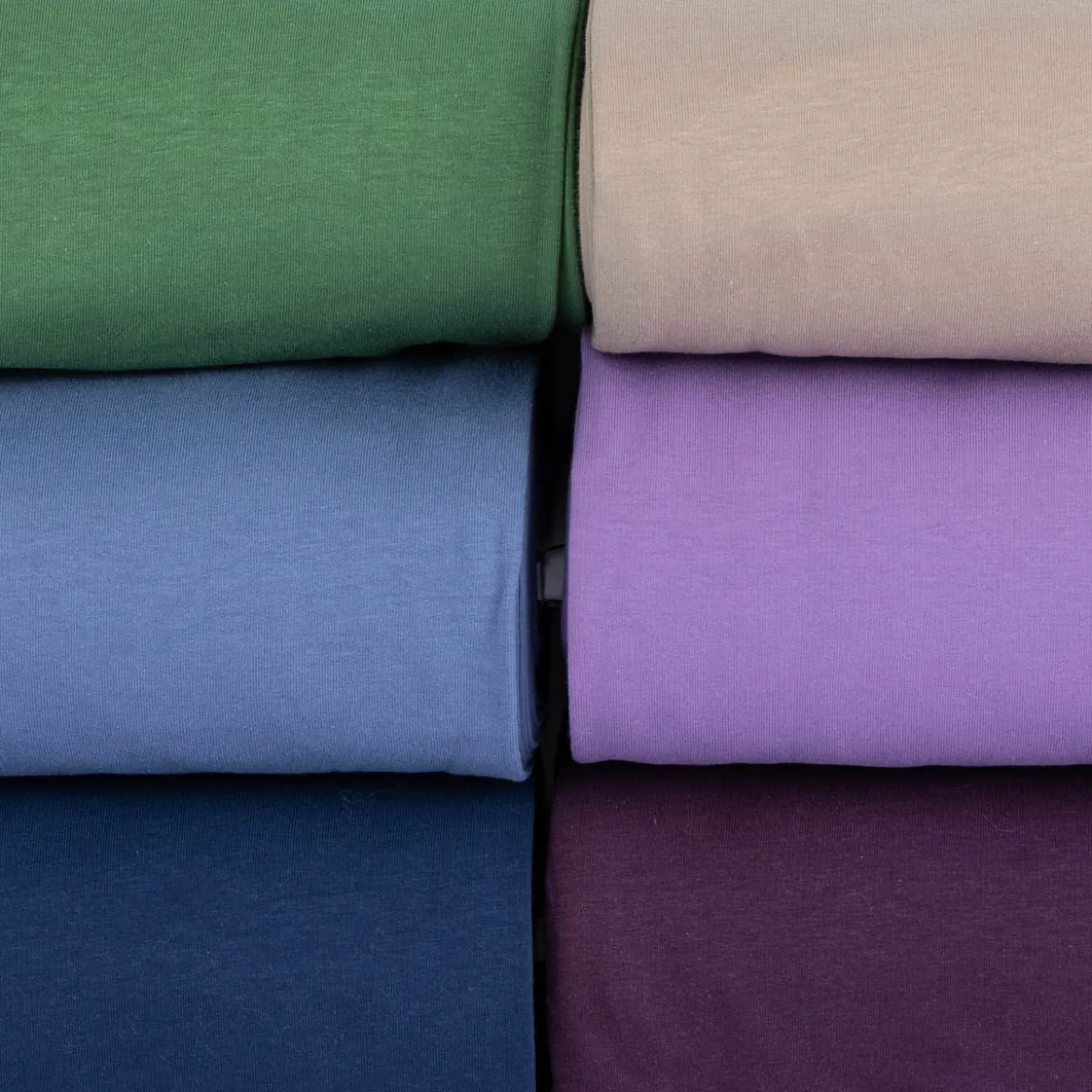 Sweatstoff kuschelweich uni grün 1,50m Breite