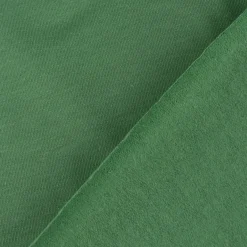 Sweatstoff kuschelweich uni grün 1,50m Breite