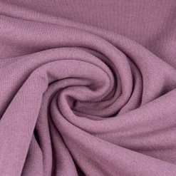 Sweatstoff Lurex kuschelweich uni rosa 1,45m Breite