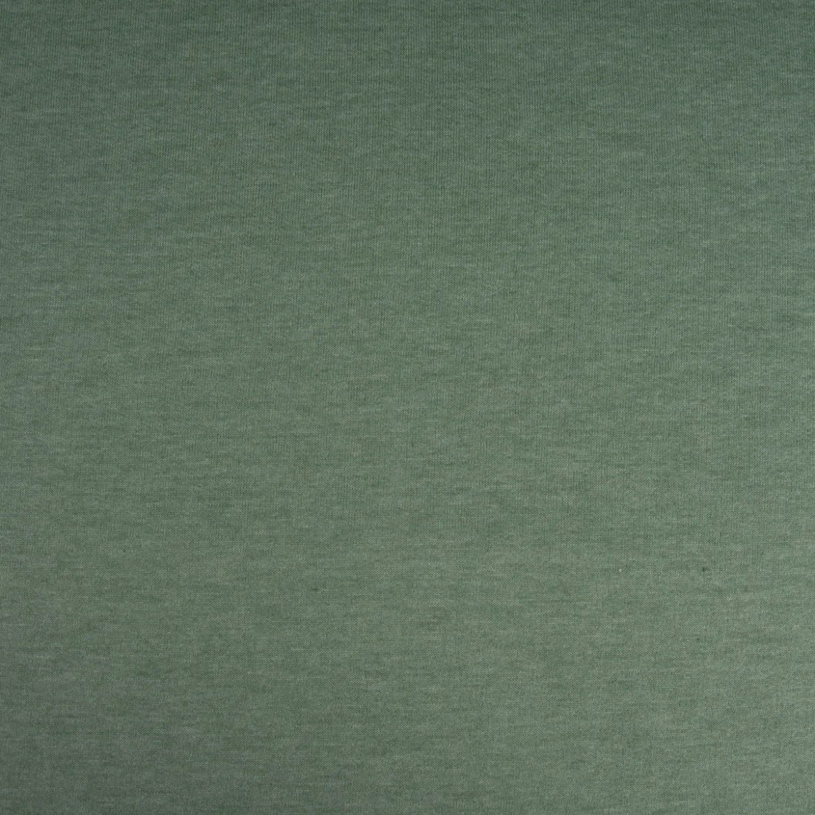 Sweatstoff Melange einfarbig dunkel mint meliert 1,4m Breite