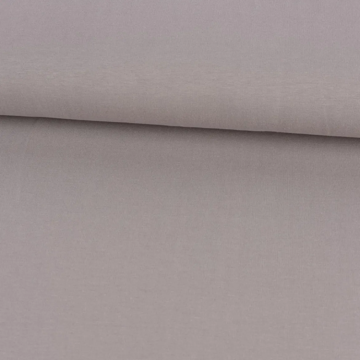 Sweatstoff Meterware Bio Soft Sweat dünn uni Grau 1,5m Breite