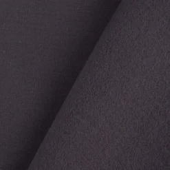 Sweatstoff Meterware Bio Soft Sweat dünn uni Dungelgrau 1,5m Breite