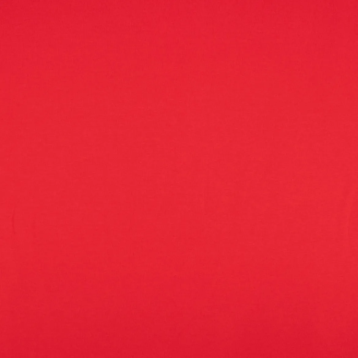 Sweatstoff Meterware Bio Soft Sweat dünn uni Rot 1,5m Breite