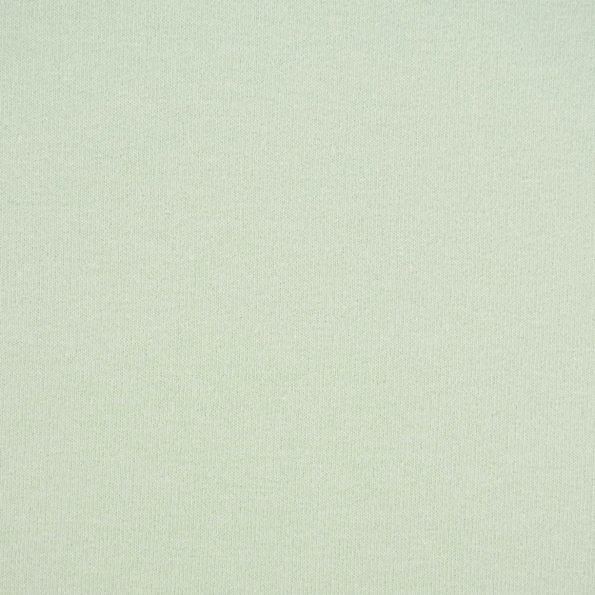 Sweatstoff Meterware Bio Soft Sweat dünn uni Mint 1,5m Breite