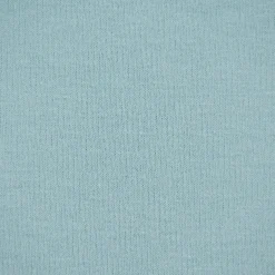 Sweatstoff Meterware Bio Soft Sweat dünn uni Aqua Blau 1,5m Breite
