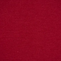 Sweatstoff Meterware Bio Soft Sweat dünn uni bordeaux Rot 1,5m Breite