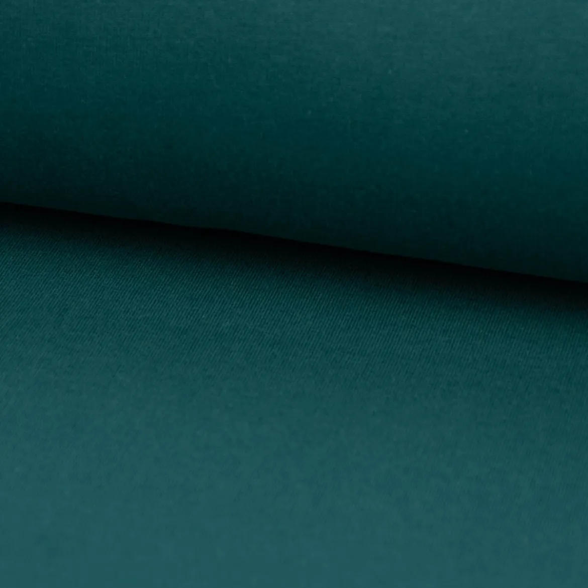 Sweatstoff Meterware Bio Soft Sweat dünn uni Tannengrün1,5m Breite