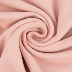 Sweatstoff Meterware Bio Soft Sweat dünn uni hell Altrosa 1,5m Breite