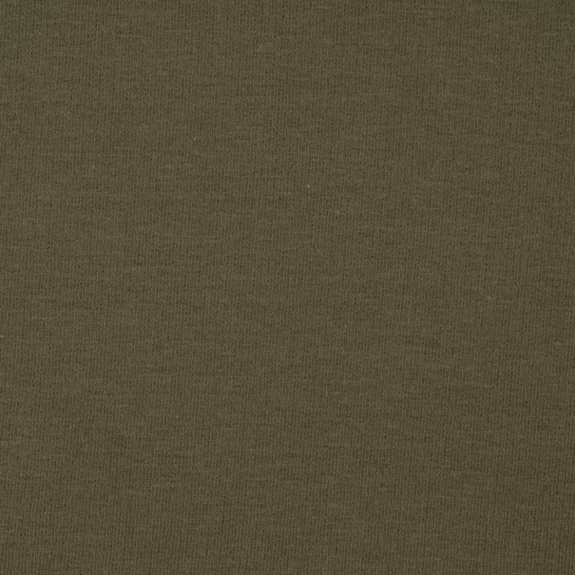 Sweatstoff Meterware Bio Soft Sweat dünn uni army Grün 1,5m Breite