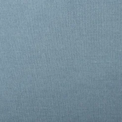 Sweatstoff Meterware Bio Soft Sweat dünn uni rauch blau 1,5m Breite
