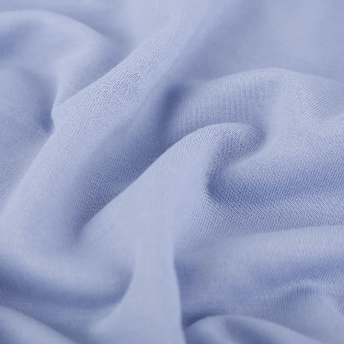 Sweatstoff Meterware Bio Soft Sweat dünn light Lavender 1,5m Breite